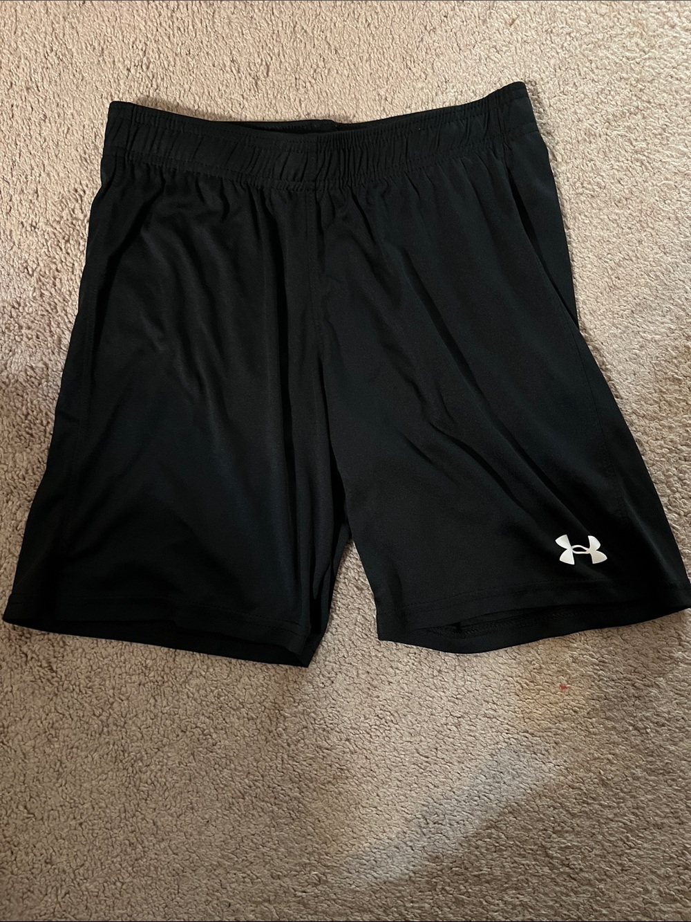 Under Armour Boy’s Black Athletic Shorts